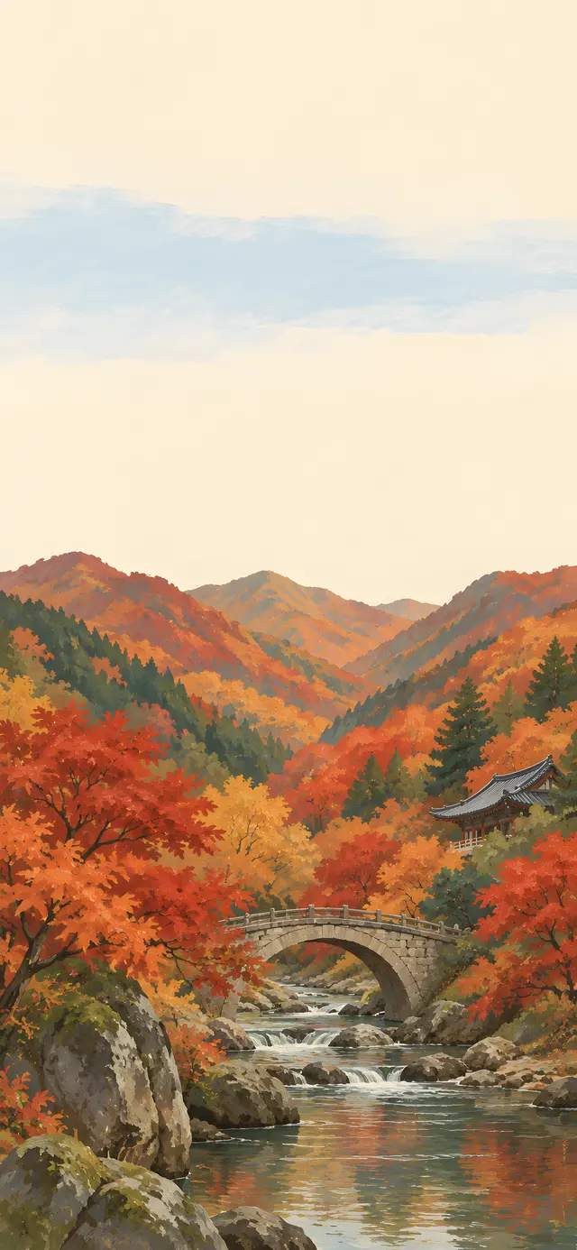 Naejangsan in Peak Autumn